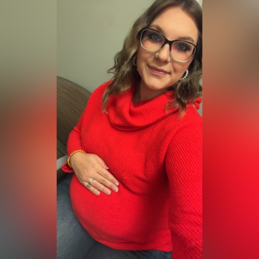 Maternity Sweater. Post Bump Friendly - image 5